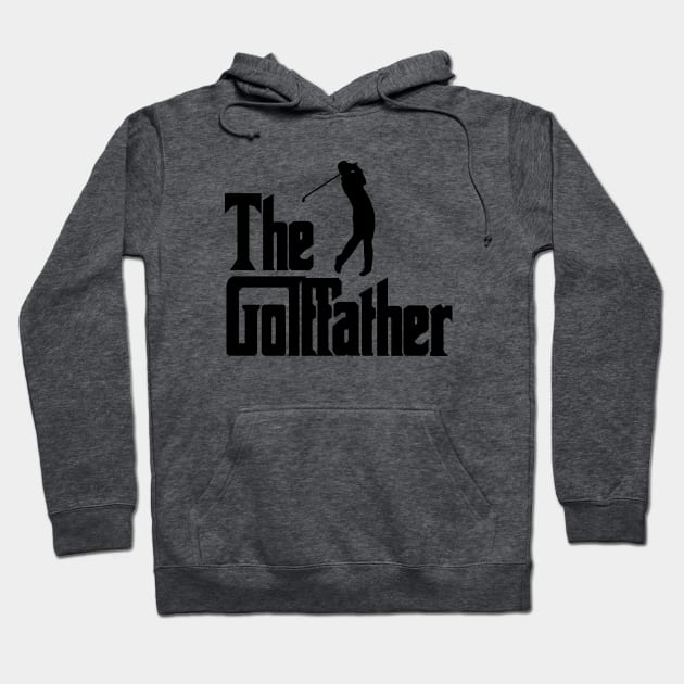 The Golffather ! Hoodie by Wearing Silly